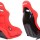 Спортивне сидіння ковш Racing seat GTR BRIDE RED
