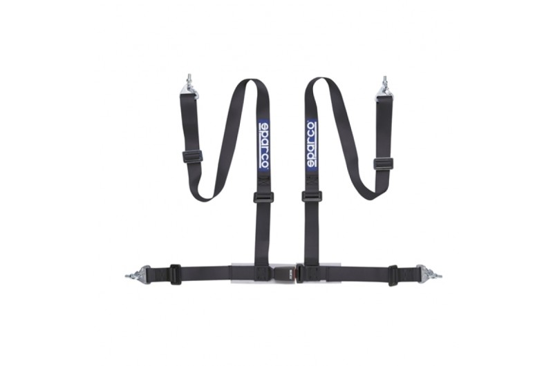 Спортивні ремені Sparco 4 точки, 2 дюйми Black