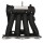 Впускний колектор TurboWorks HONDA CIVIC 88-00 D-seria BLACK
