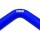 Силіконовий пайпінг TurboWorks Blue 90 градусів 57мм XL