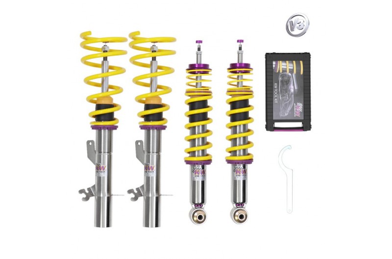 KW V3 COILOVER KIT 2014-2020 BMW 4 series (F33/F36) 435i, 440i, Conv & Gran Coupe RWD; without EDC