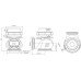 Клапан Wastegate Turbosmart WG40 COMPGATE