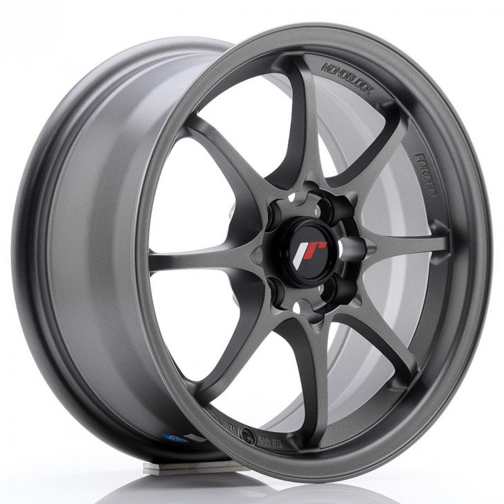 Колісний диск JR Wheels JR5 15x7 ET35 4x100 Matt Gun Metal