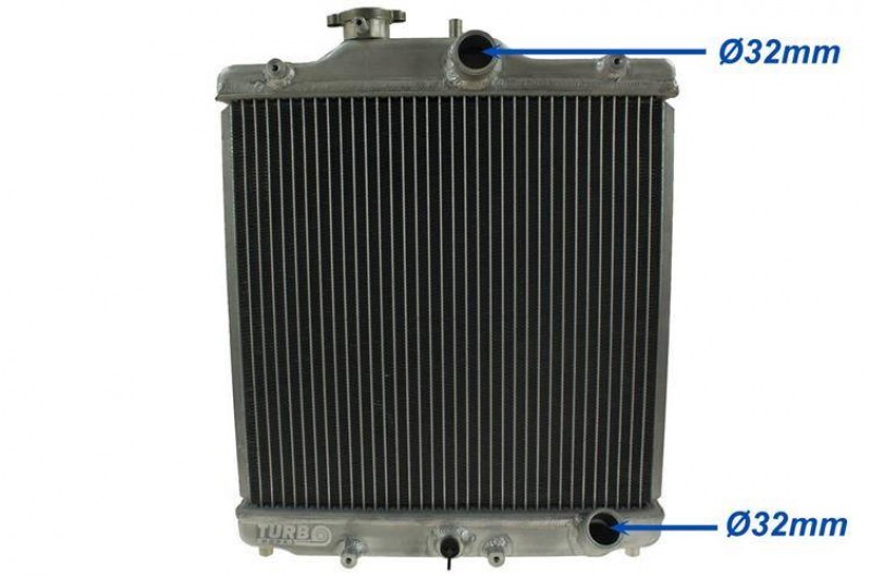 Радіатор охолодження TurboWorks Honda Civic 92-00 (2 ряди, 32мм) B motor