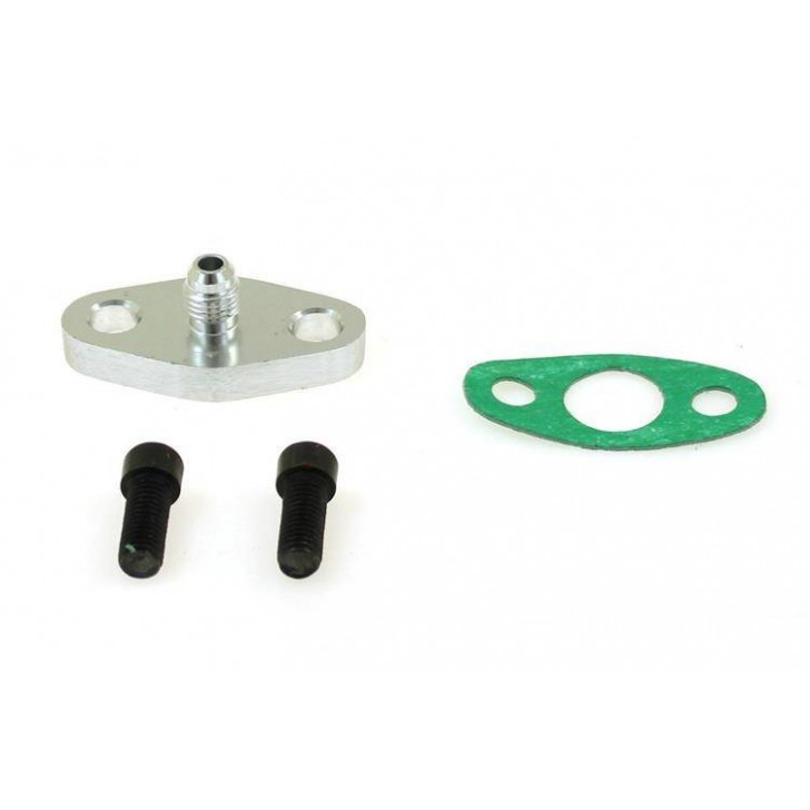 Фланець подачі олії TurboWorks T3 T4 T04 GT40 GT55 AN4