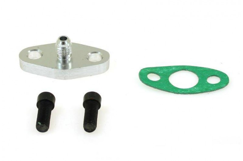 Фланець подачі олії TurboWorks T3 T4 T04 GT40 GT55 AN4