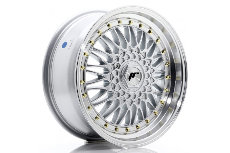 Диск JR Wheels JR9 17x7,5 ET25 5x114/120 Silver w/Machined Lip