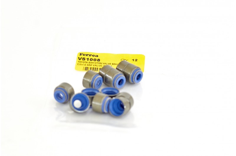 Сальники випускних клапанів Ferrea Toyota 2JZGE/2JZGTE 6mm Viton Hi-Temp Exhaust Valve Stem Seal - Set of 12 VS1008