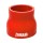 Силіконовий перехідник прямий TurboWorks Red 63-76mm