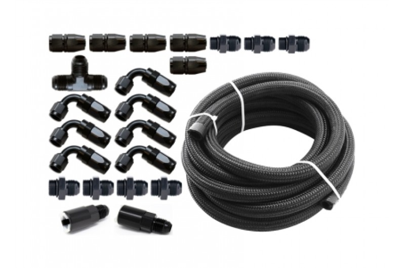Набір шлангів паливної системи Torque Solution -6 Aeromotive FPR: Subaru WRX 02-14 / Subaru STI 07-18