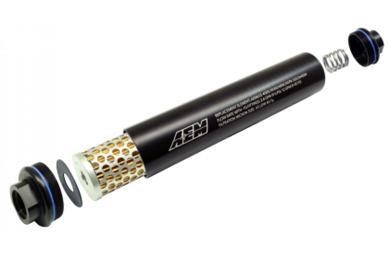 Паливний фільтр AEM-10 AN Inline 25-201BK