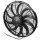 Вентилятор 14" SPAL 1864 CFM High Performance Pull/Curved (VA08-AP71/LL-53A)