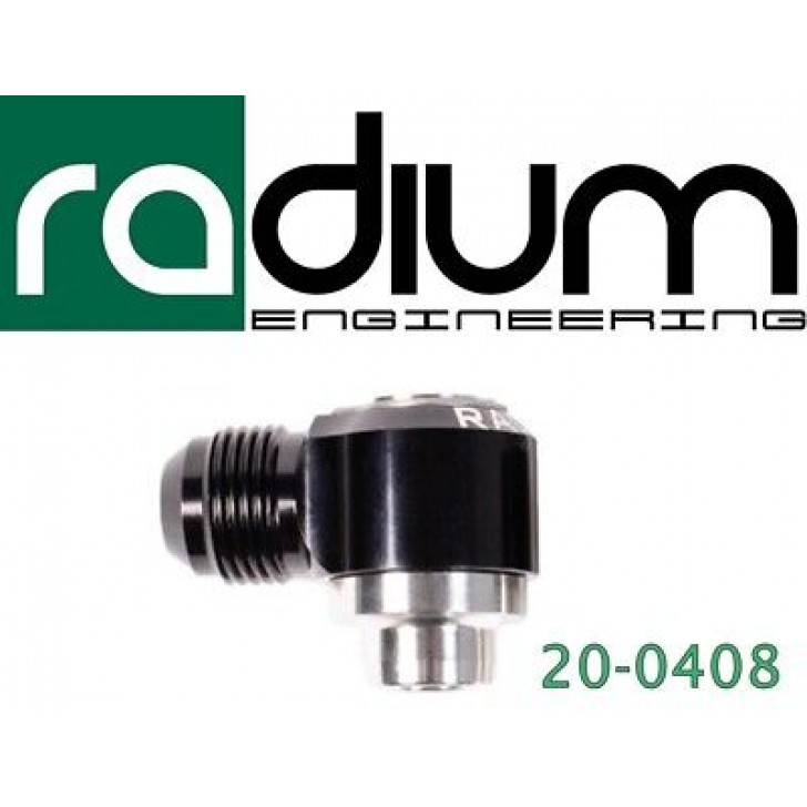 Штуцер Radium Engineering 10AN Male Swivel Banjo 18.0mm Press Fit Fitting 20-0408
