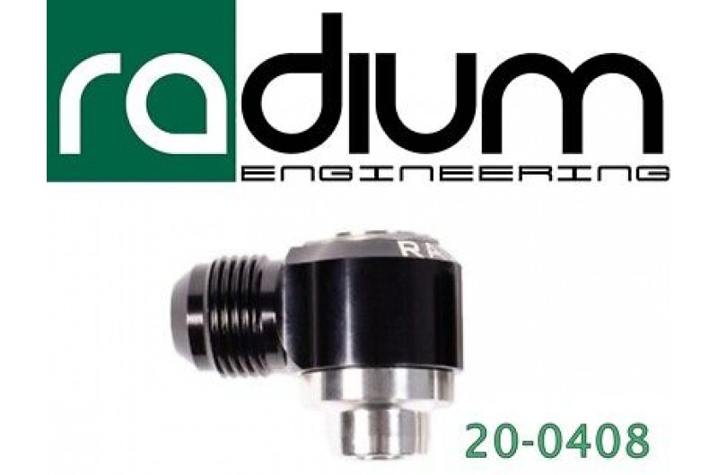 Штуцер Radium Engineering 10AN Male Swivel Banjo 18.0mm Press Fit Fitting 20-0408