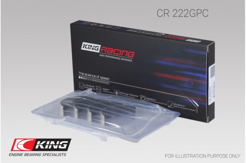 Шатунні вкладиші King Racing BMW N54B30 N55B30 S55B30 STD, комплект