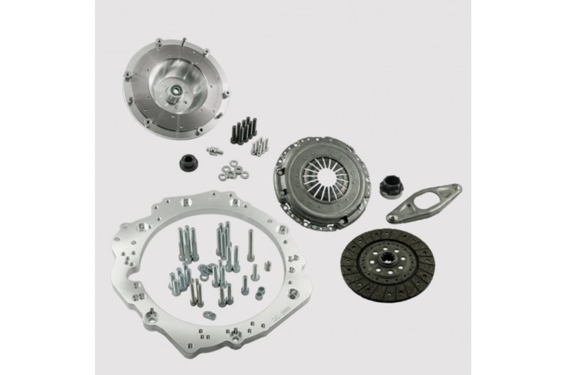 Адаптер PMC Motorsport Drift Stage 1 Toyota JZ - manual BMW M57 ZF GS5-39DZ - 240mm / 9.45"