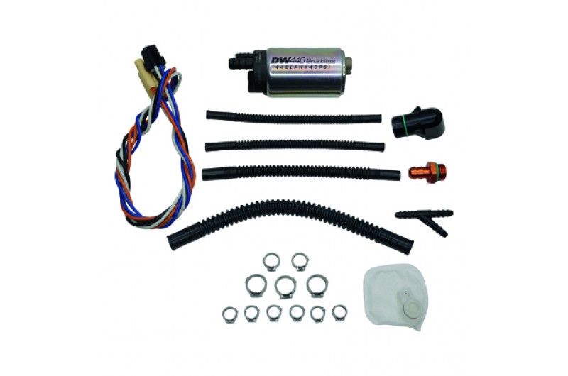 Паливний насос DeatschWerks 2020+ Toyota Supra (A90) DW440 Brushless 440lph In-Tank Fuel Pump w/ Install Kit