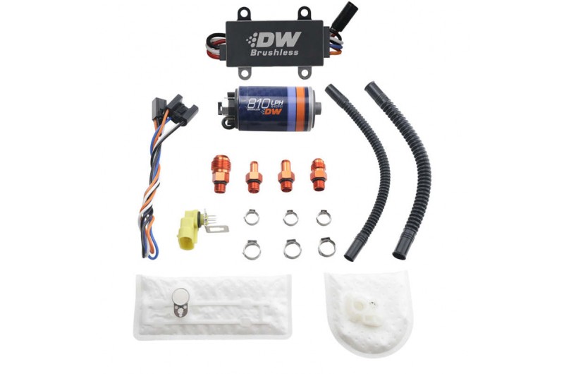 Паливний насос Deatschwerks DW810 Brushless 810lph In-Tank Brushless Fuel Pump w/ 9-1002 + Dual Speed ​​Controller