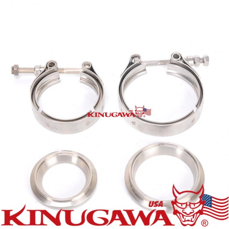 Фланці Garrett GT30 GT35 Turbine Housing V-band In/Outlet Stainless